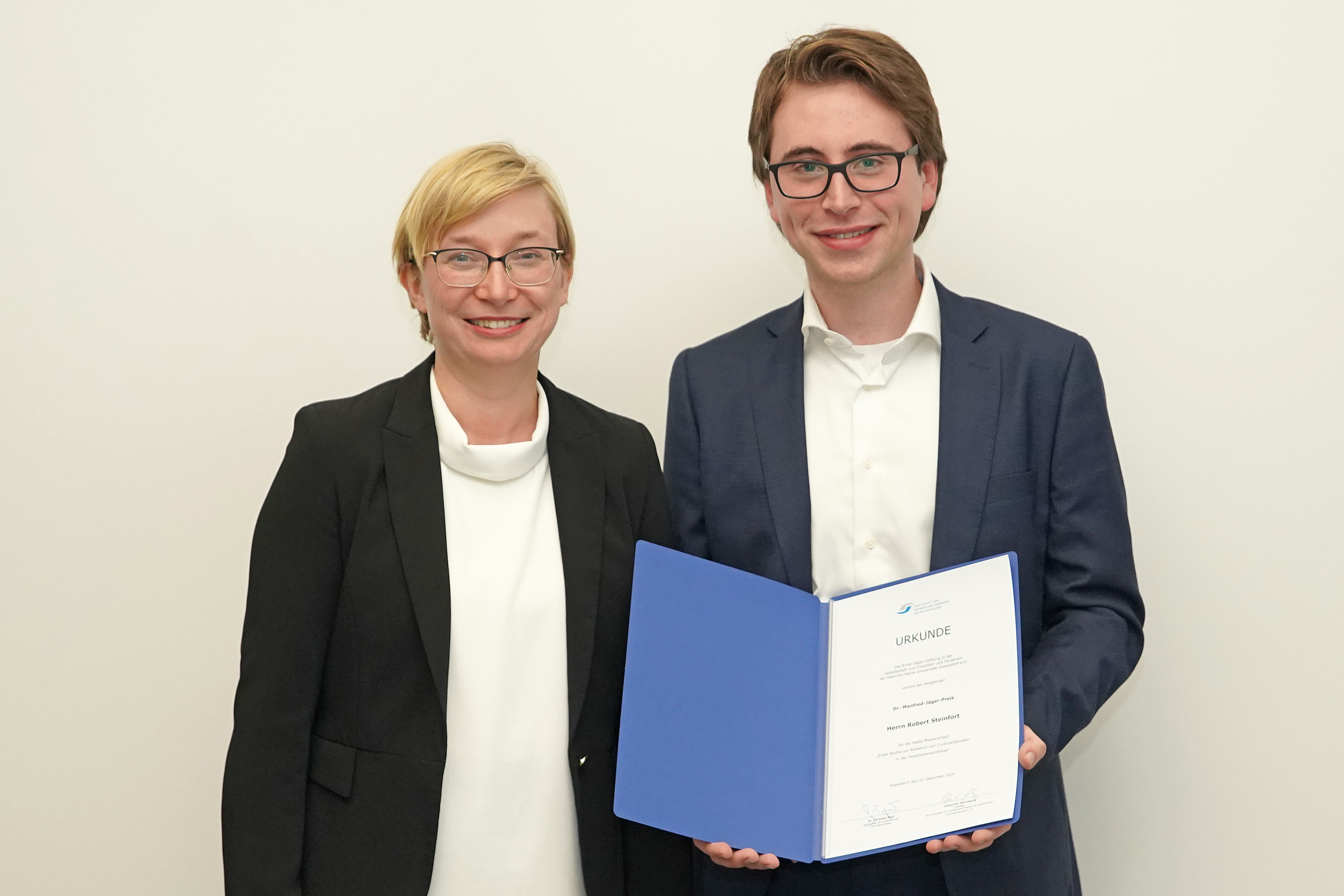 Dr. Manfred-Jäger-Preis 2019. Preisverleihung Dr. Manfred-Jäger-Preis 2019. Preisverleihung
