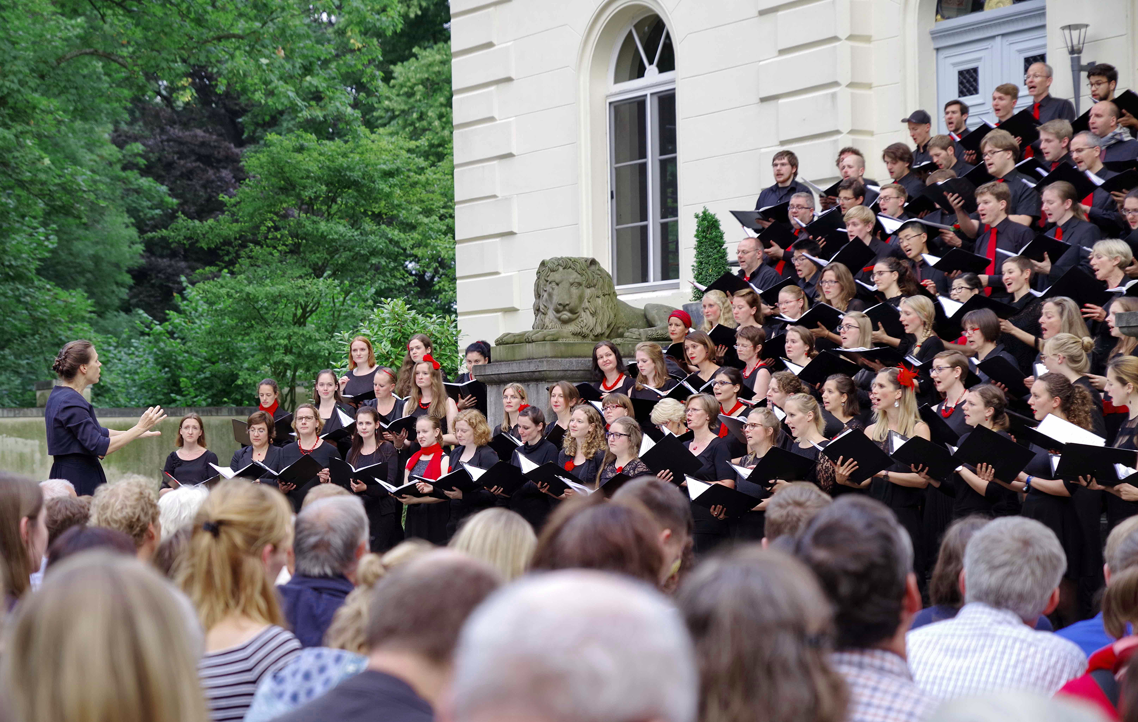 Open Air Konzert in Schloss Mickeln