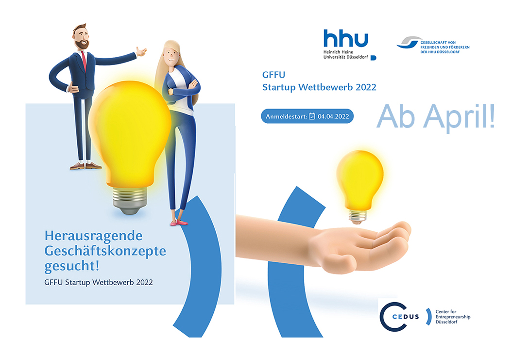 Symbolgrafik GFFU Startup Wettbewerb 2022