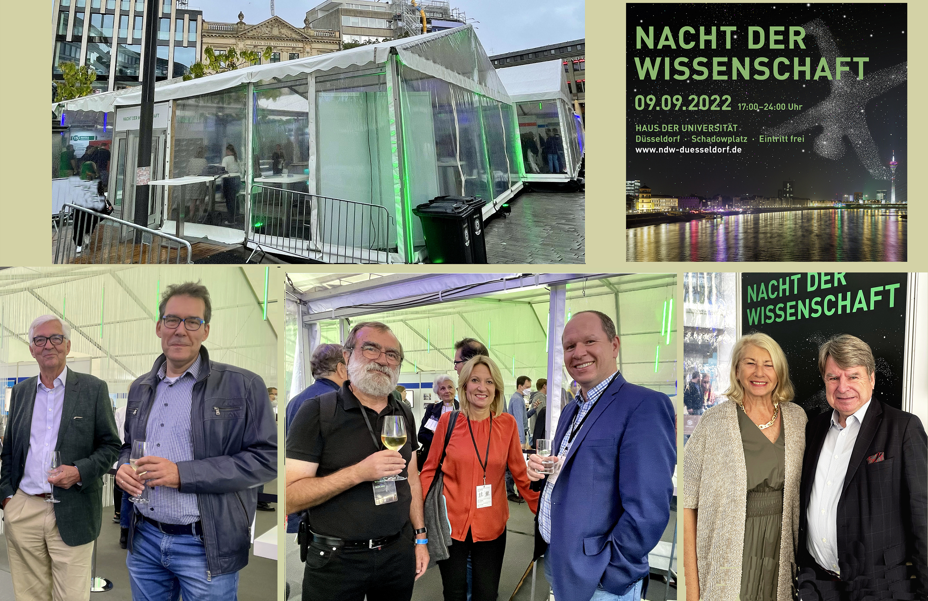 Besucher der Nacht der Wissenschaft von HHU und GFFU Besucher der Nacht der Wissenschaft von HHU und GFFU