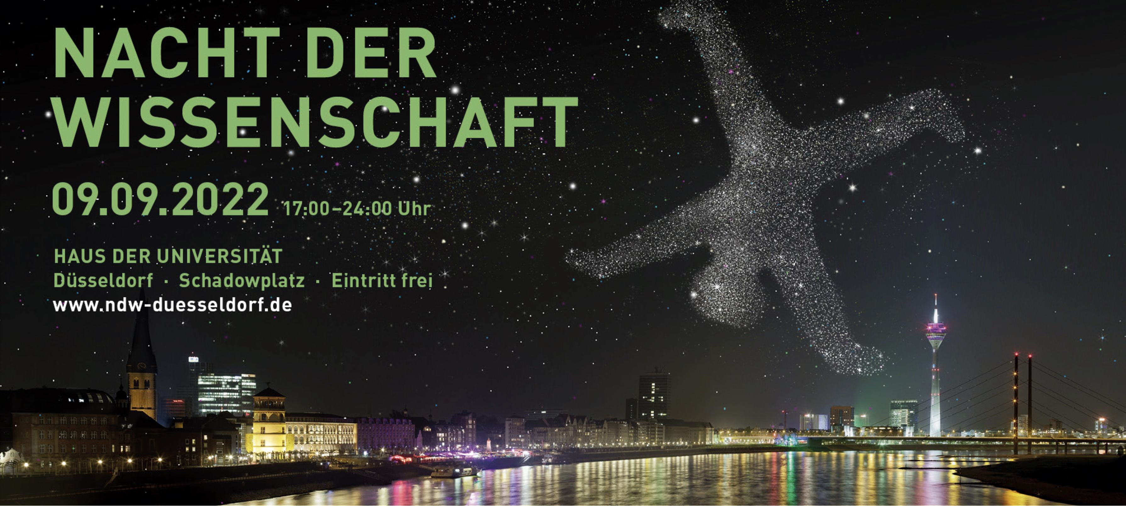 Plakatmotiv der Nacht der Wissenschaft 2022