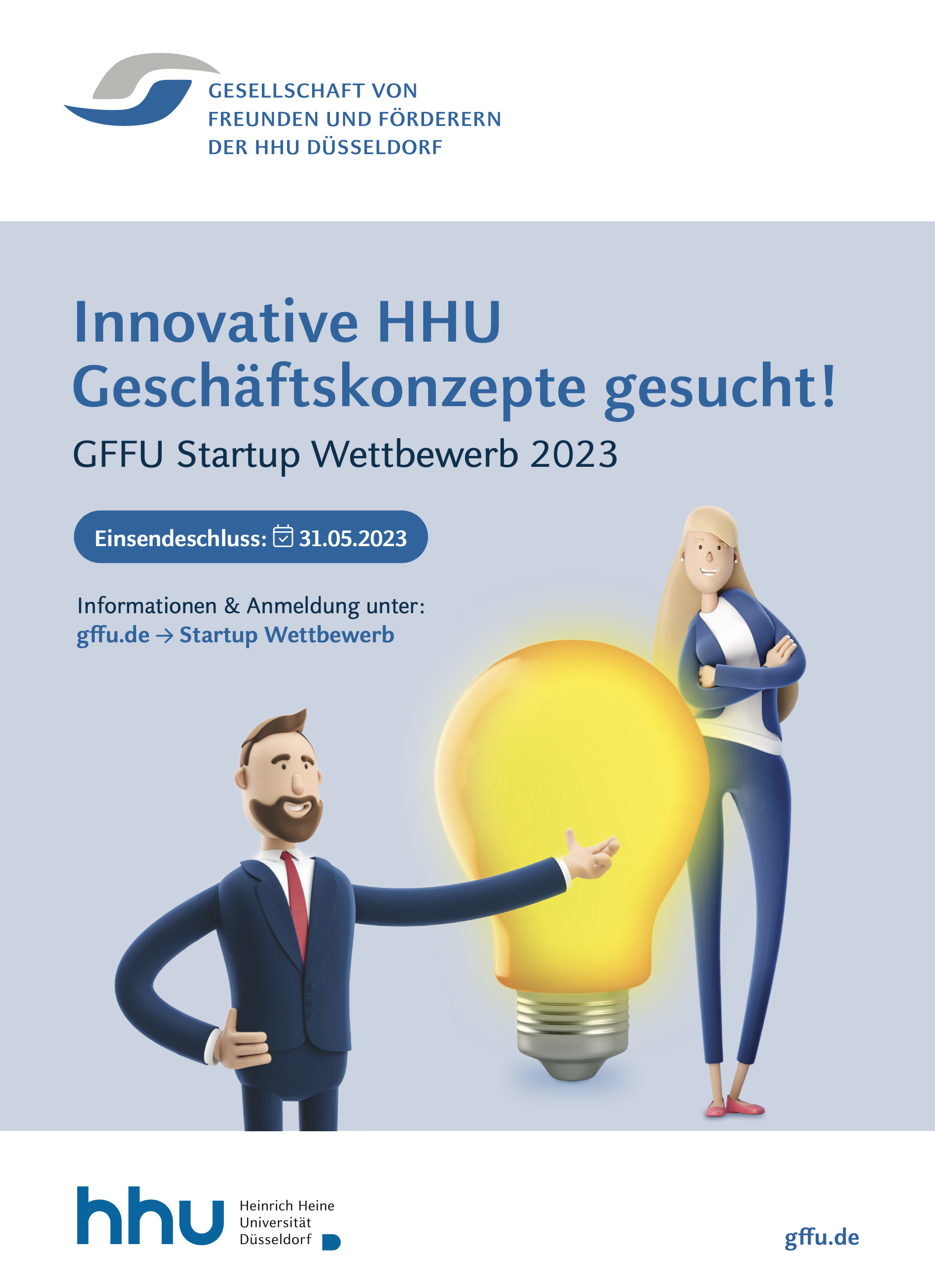 Offizielles Plakatmotiv Startup Wettbewerb 2023 Offizielles Plakatmotiv 2023