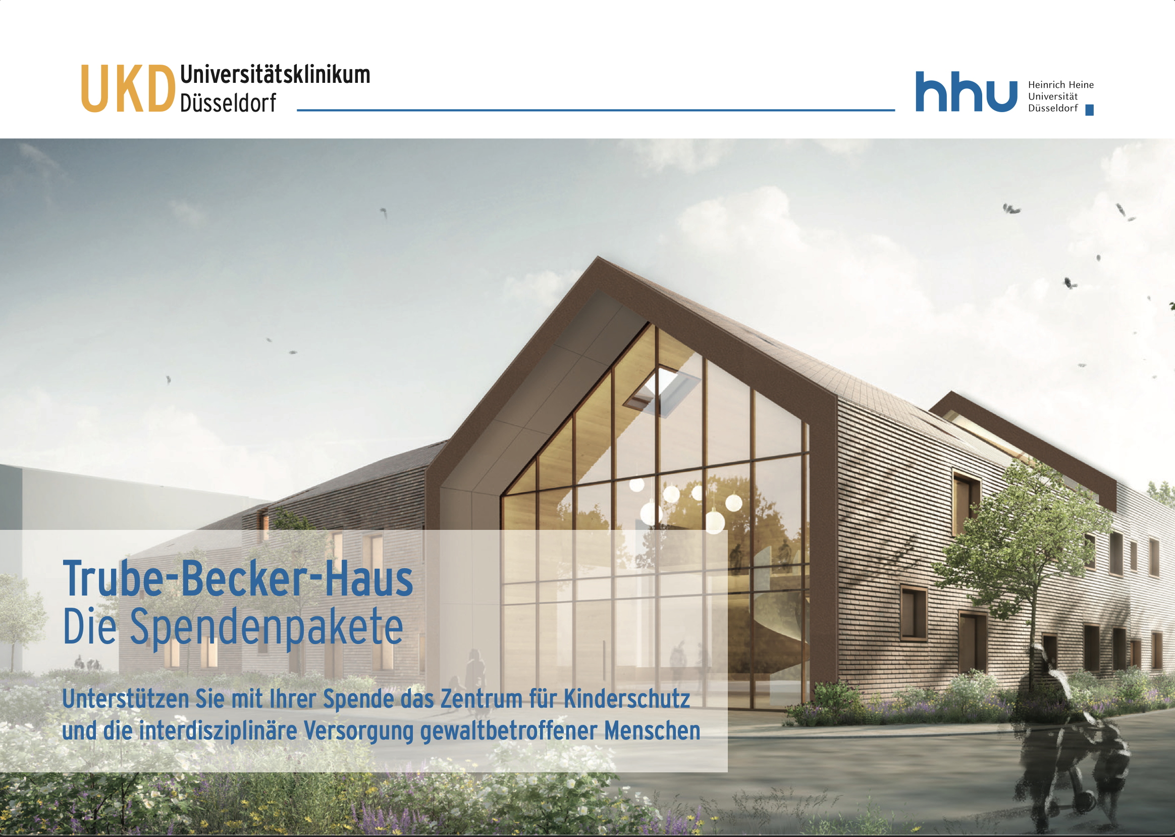 Flyer Titelbild Trube-Becker-Haus