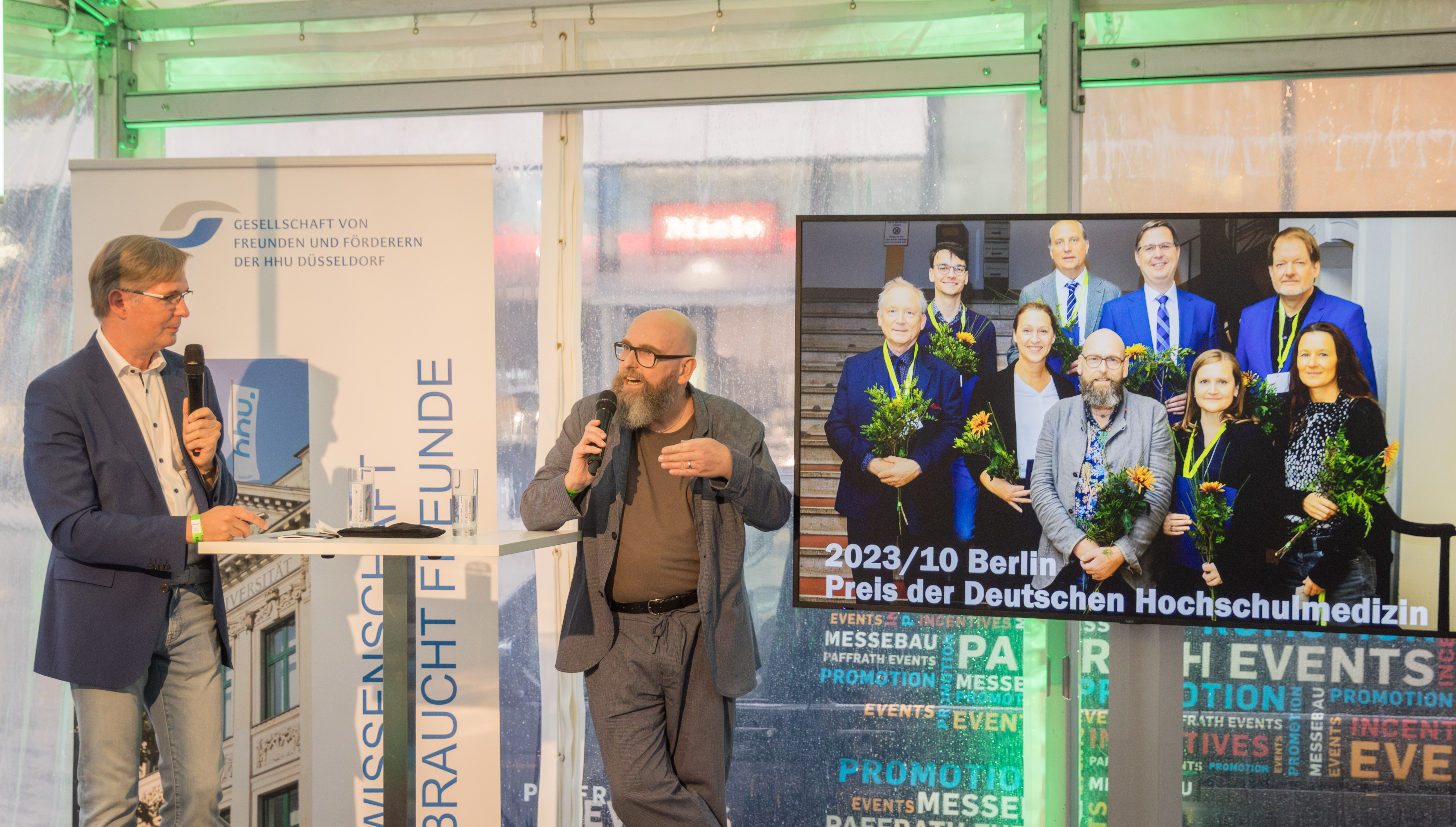 GFFU Event bei der "Nacht der Wissenschaft"